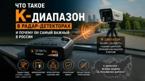 Что такое K-диапазон в радар-детекторах и почему он самый важный в России