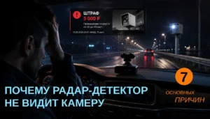 Почему радар-детектор не видит камеру: 7 главных причин