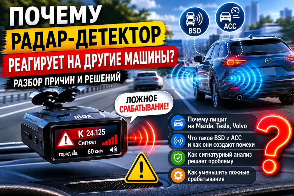 Почему Mazda, Tesla, Volvo и китайские авто вызывают ложные срабатывания