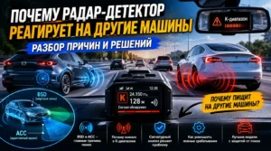 Почему радар-детектор реагирует на другие машины: разбор причин и решений
