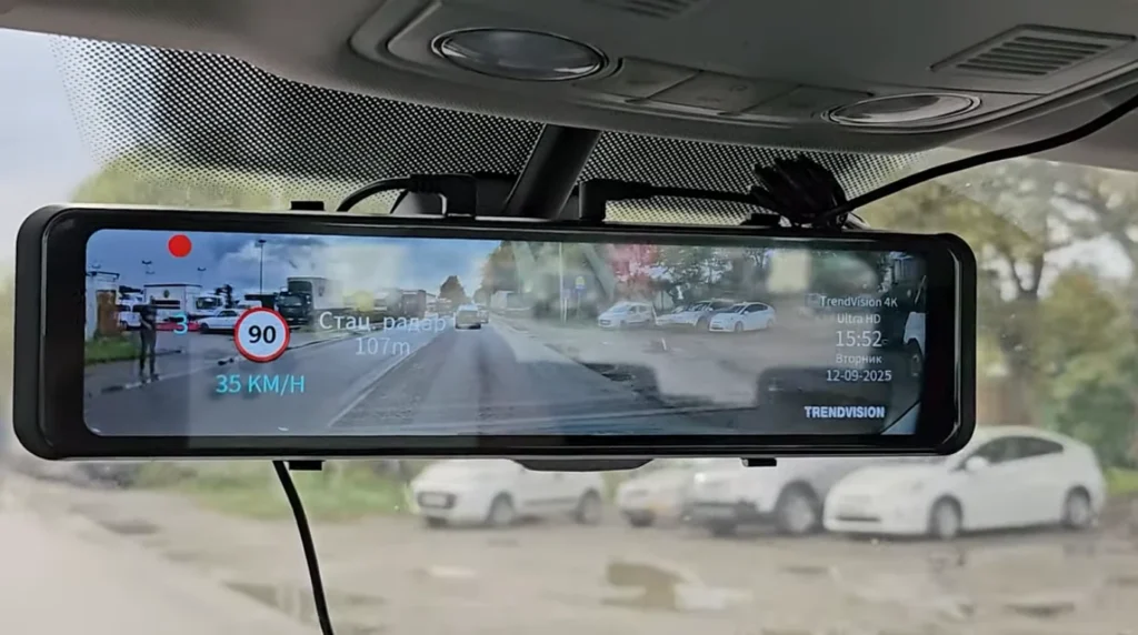 видеорегистратор зеркало с GPS