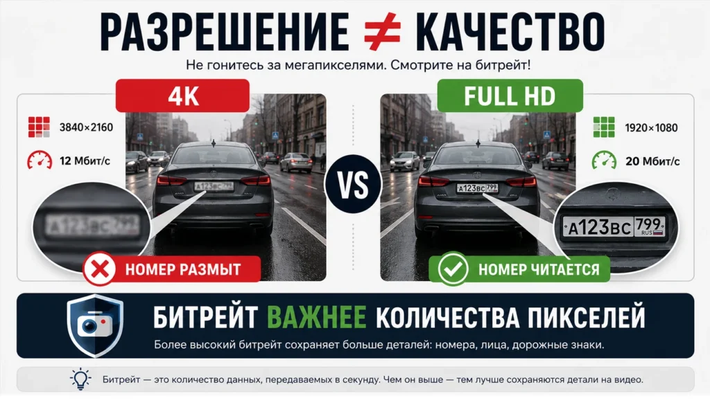Разрешение ≠ качество