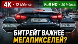 Что такое битрейт видеорегистратора и почему он важнее мегапикселей