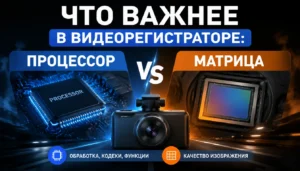 Что важнее в видеорегистраторе: процессор или матрица