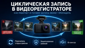 Циклическая запись в видеорегистраторе: как работает и почему запись может пропадать