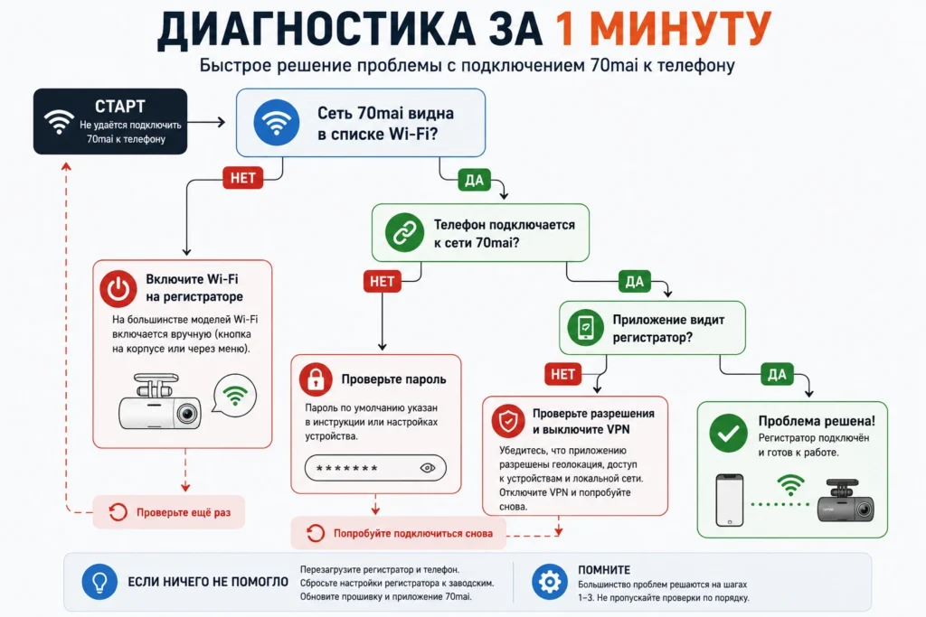 Диагностика за 1 минуту