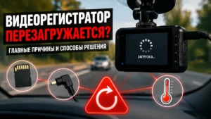 Почему видеорегистратор перезагружается сам по себе: причины и решения