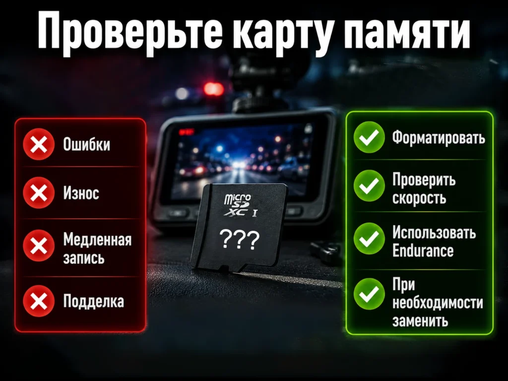 Проверка карты памяти