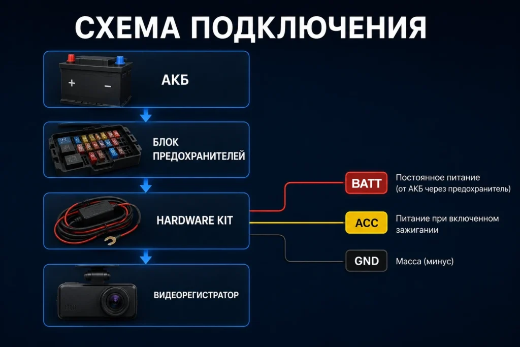 Схема подключения