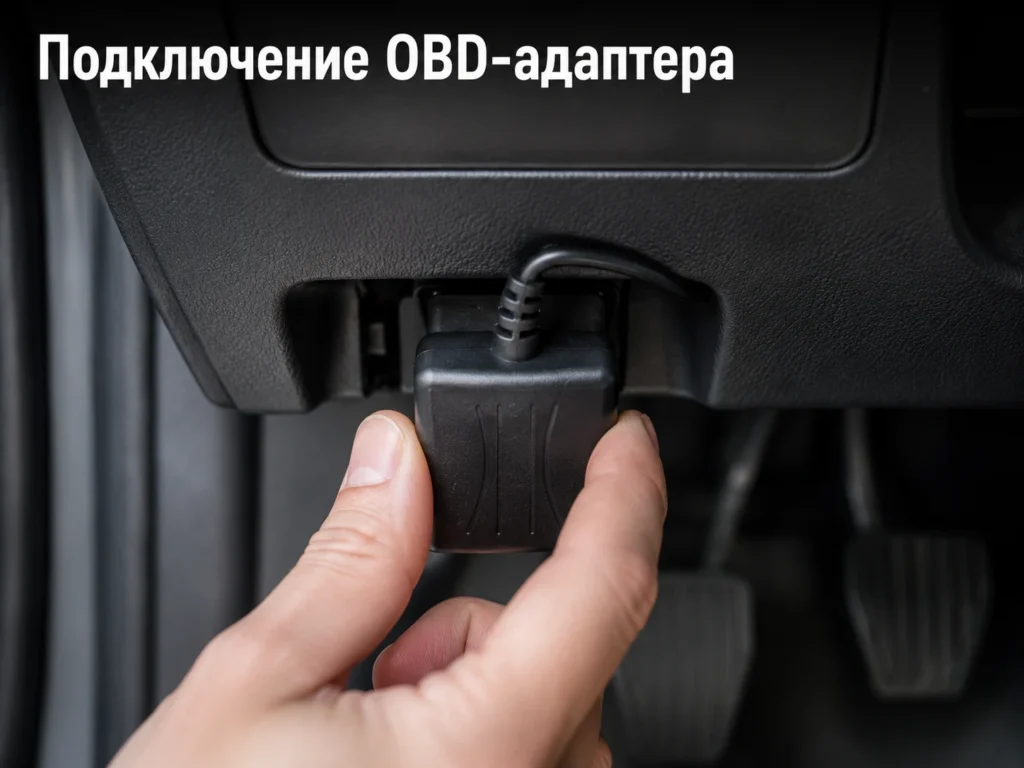 Подключение OBD-адаптера