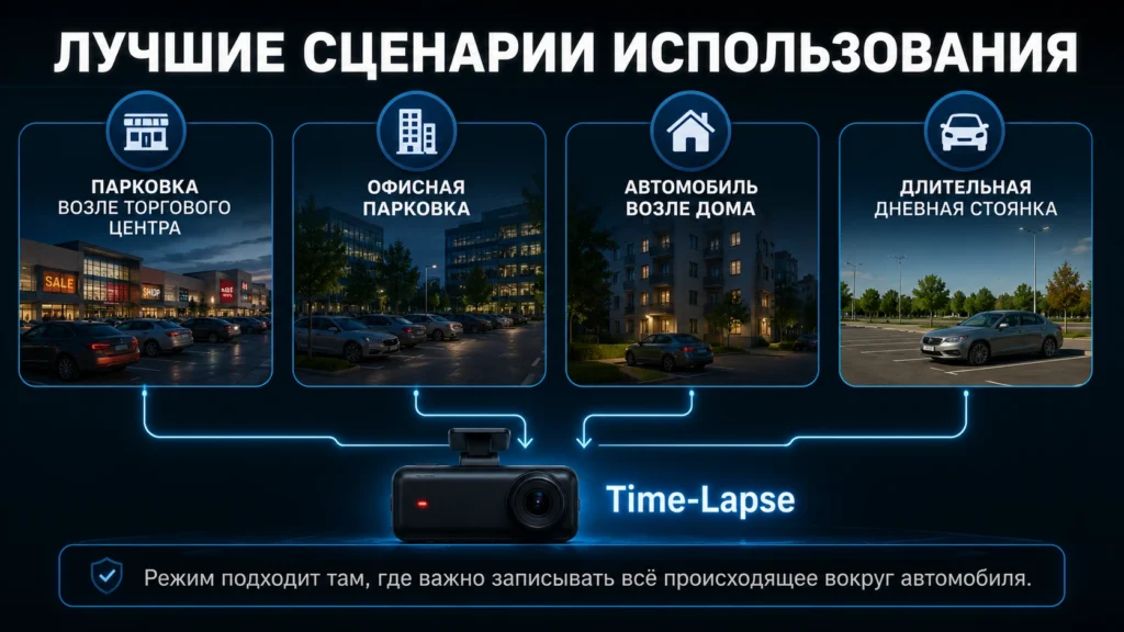 Когда использовать Time-Lapse