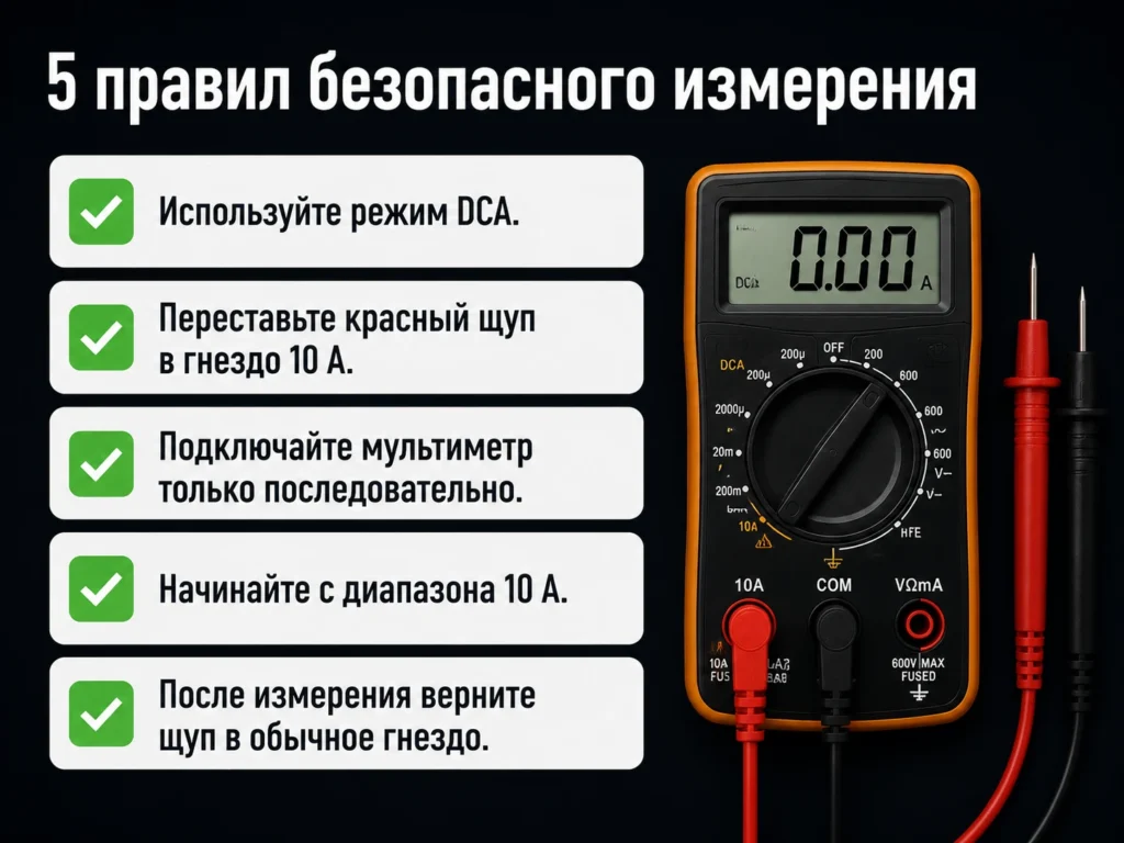 5 правил безопасного измерения