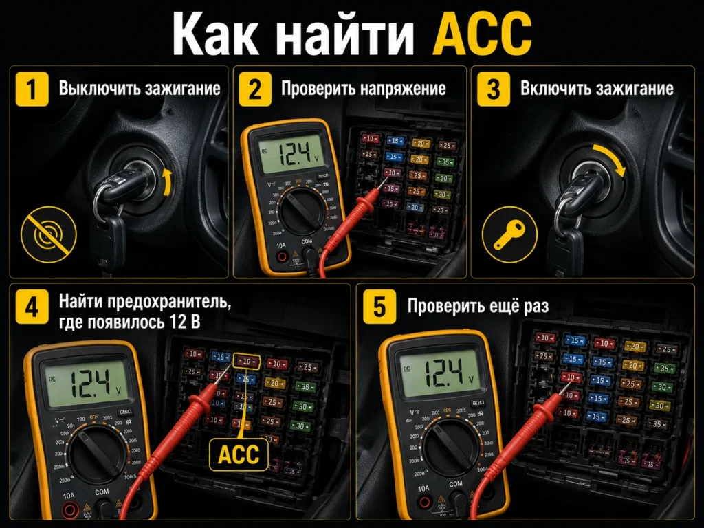 Как найти ACC