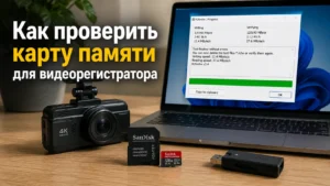 Как проверить карту памяти для видеорегистратора: объём, скорость и подделка