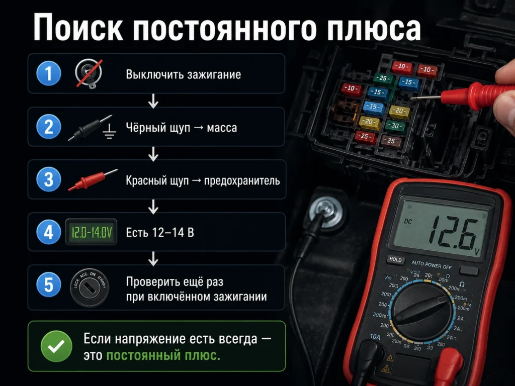 Поиск постоянного плюса