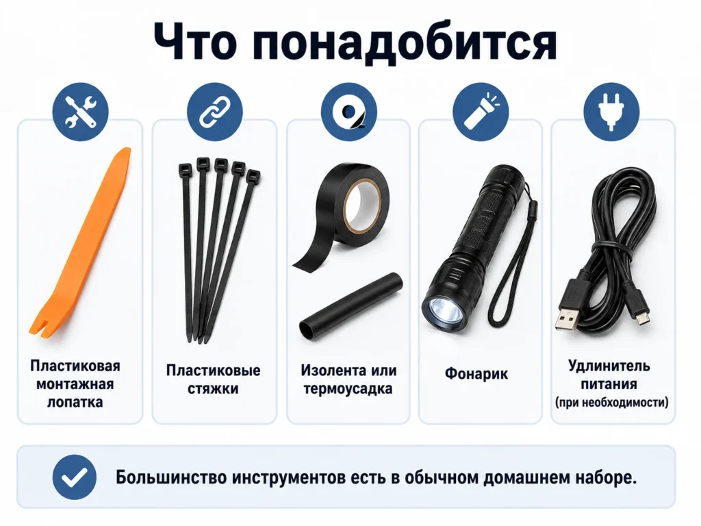 Что понадобится