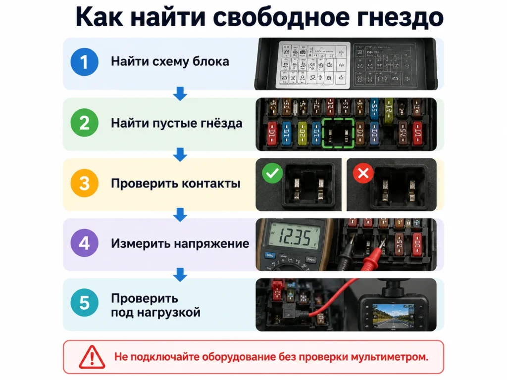 Как найти свободное гнездо