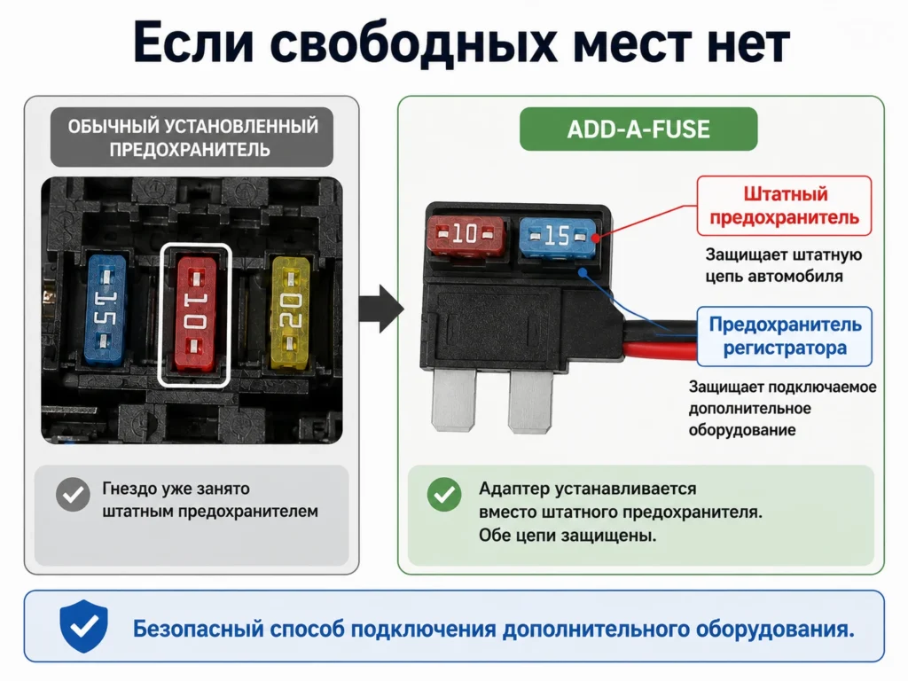 Если свободных мест нет