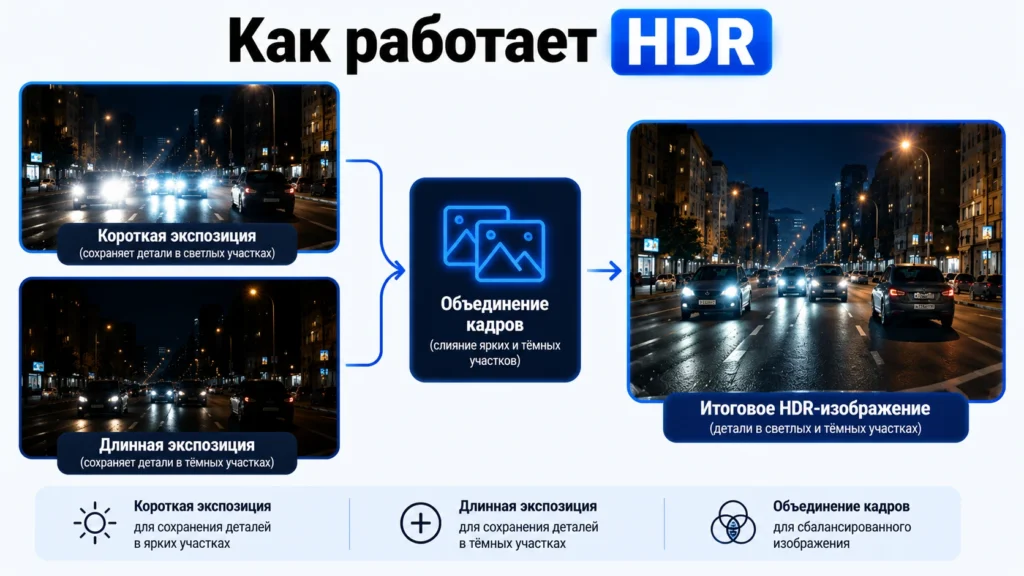 Как работает HDR