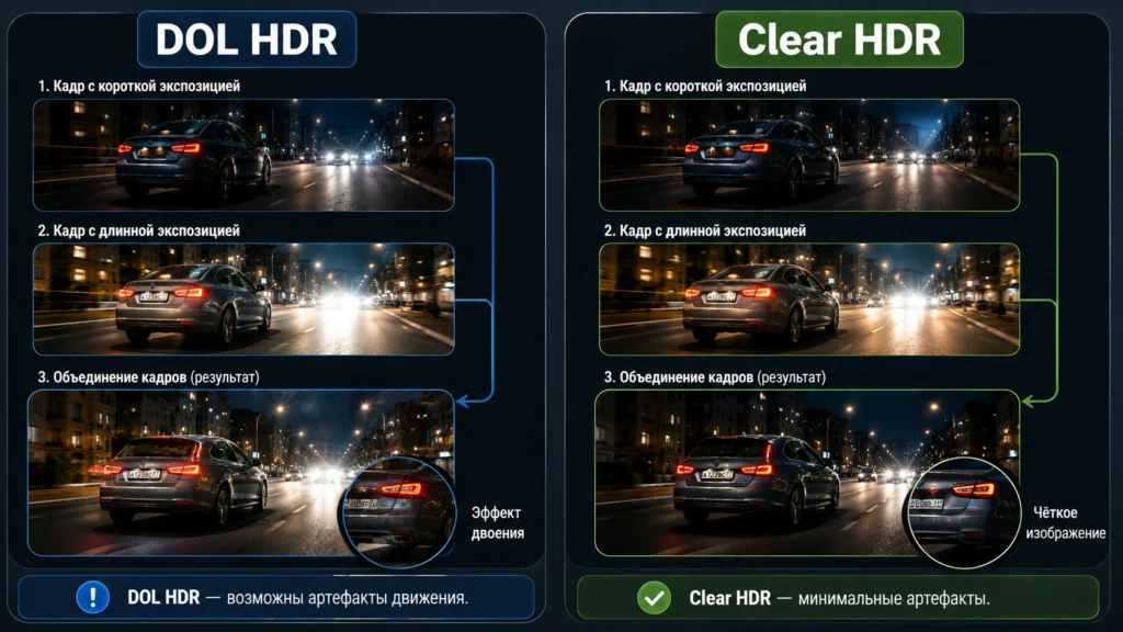 DOL HDR и Clear HDR