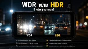 WDR или HDR: в чём разница и что лучше для видеорегистратора