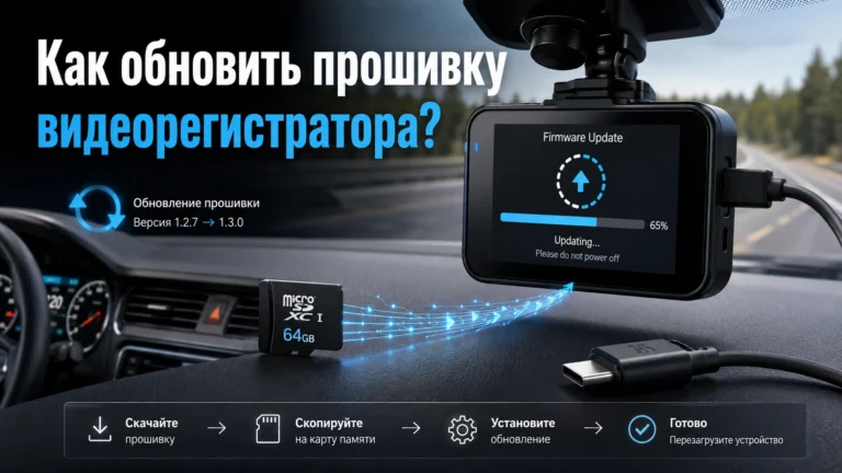 Как обновить прошивку видеорегистратора: пошаговая инструкция