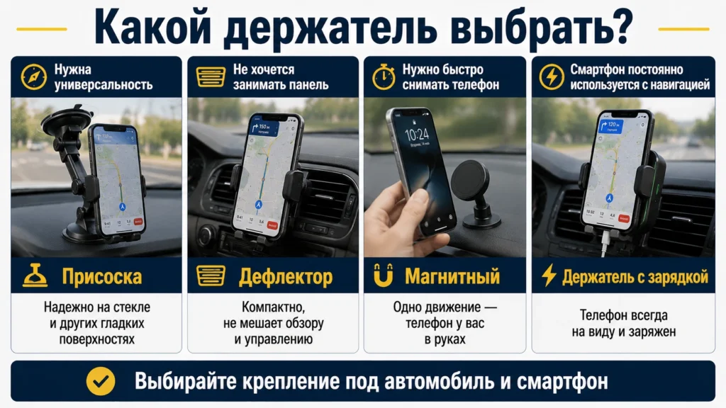 Какой тип выбрать