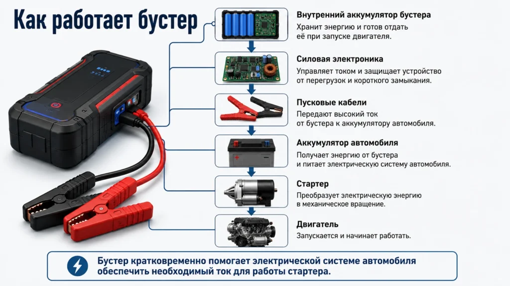 Как работает бустер