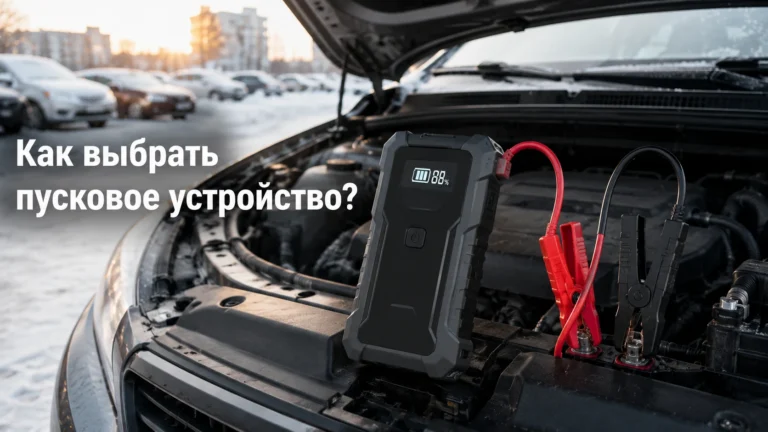 Как выбрать пусковое устройство для автомобиля
