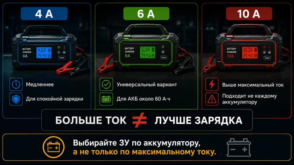 4 А / 6 А / 10 А