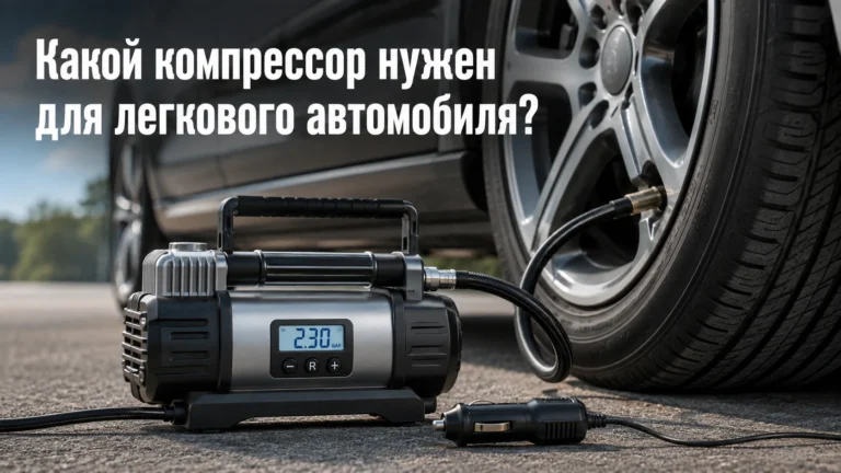 Какой компрессор нужен для легкового автомобиля